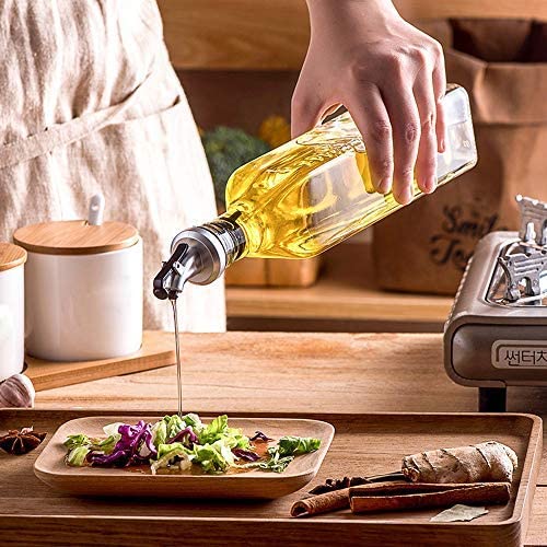 Chai rót gia vị thủy tinh vuông 250ml - SAPATA