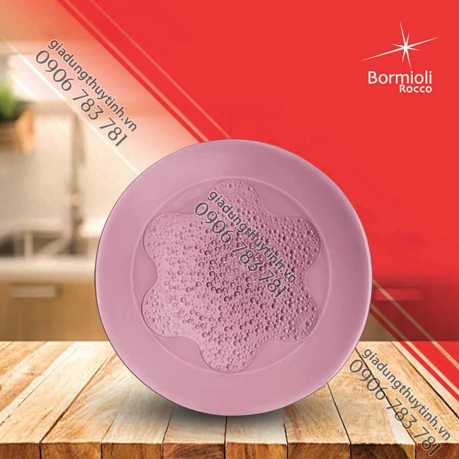 Hya Purple đĩa thủy tinh 27 màu tím - Bormioli Rocco