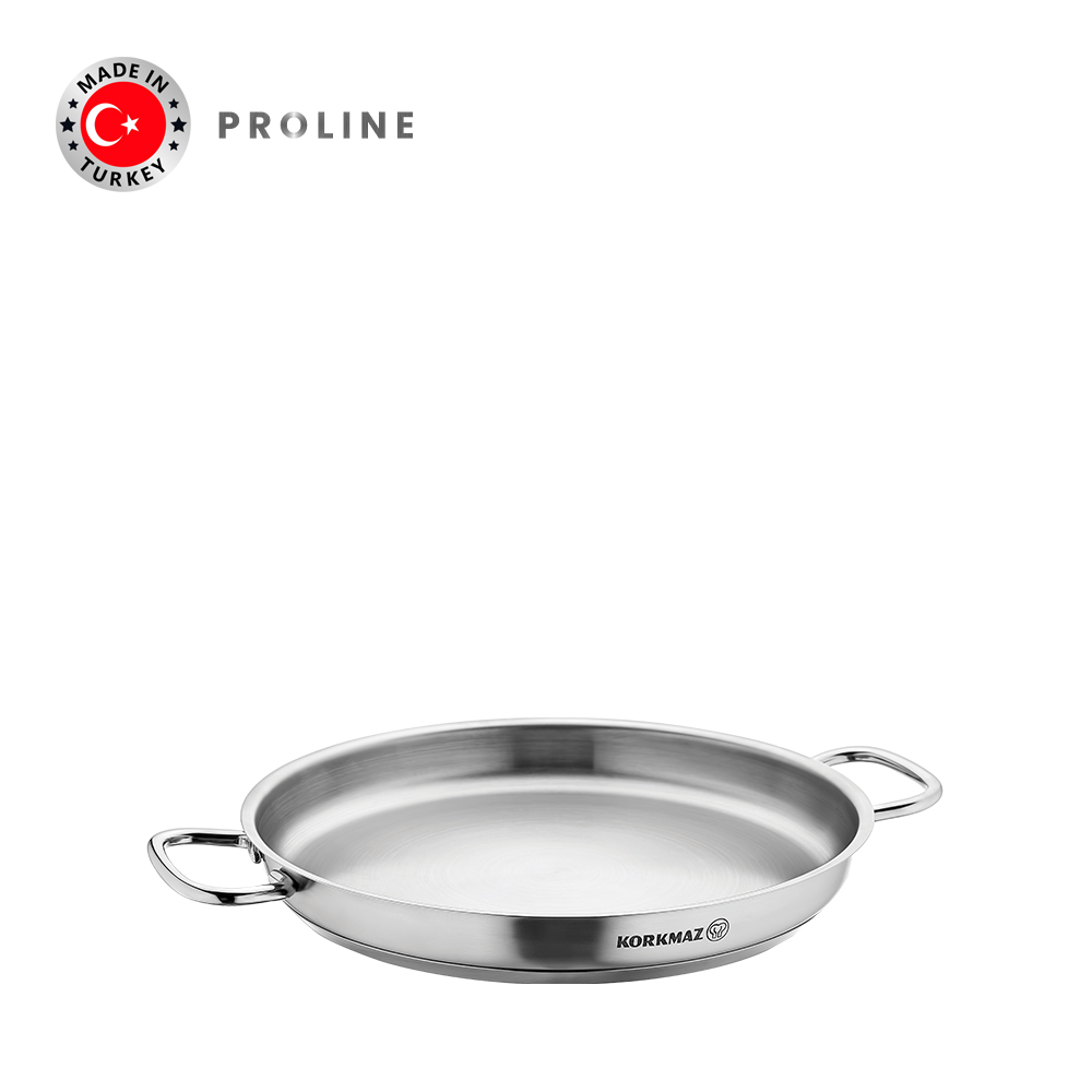 Chảo bếp từ omelette inox cao cấp Korkmaz Proline 24 cm - A1185