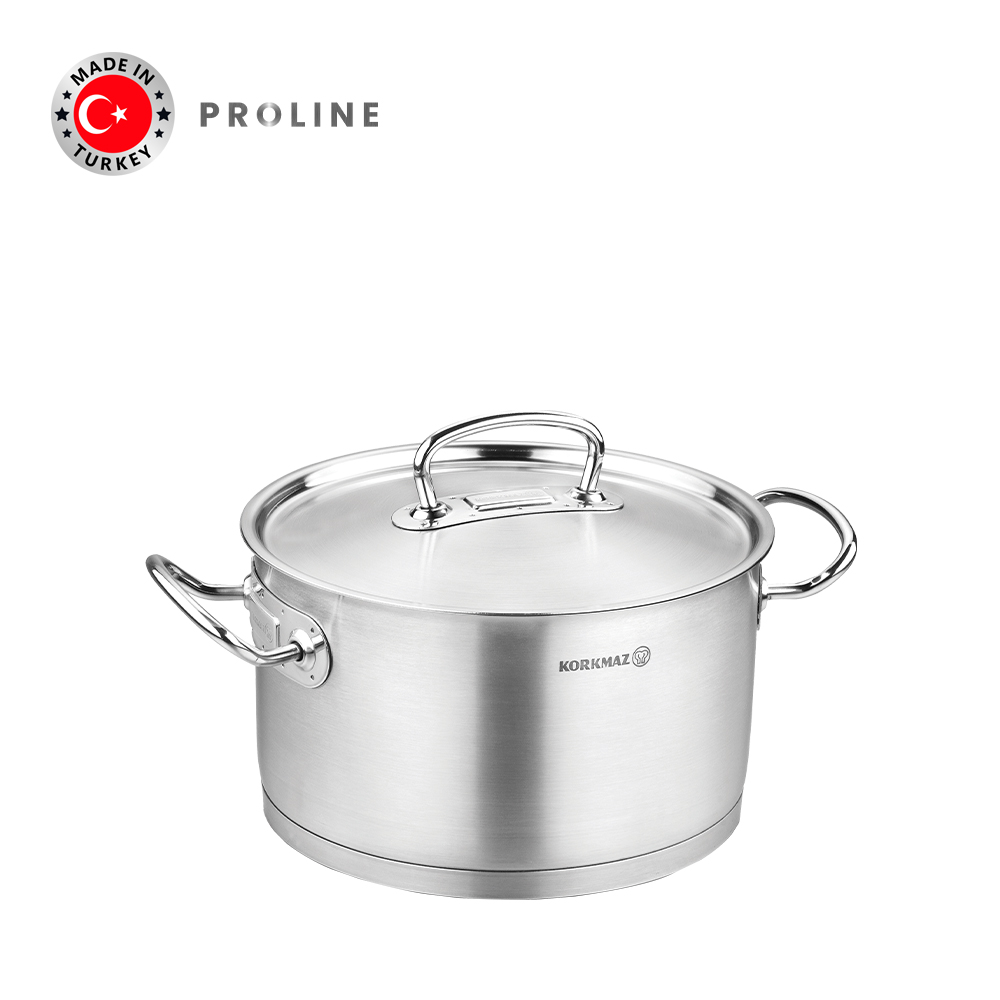 Nồi nấu bếp từ inox cao cấp Korkmaz Proline 6.2 lít - Ø24x14cm  - A1162