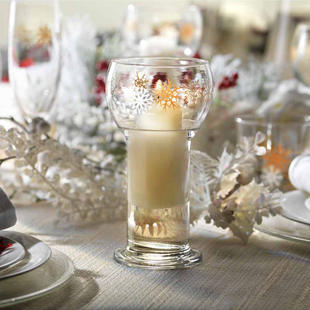 Ly nến thủy tinh Lucilla Gold