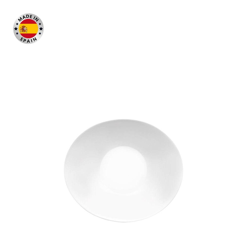 Đĩa soup thủy tinh oval Prometeo 23 x 20 cm