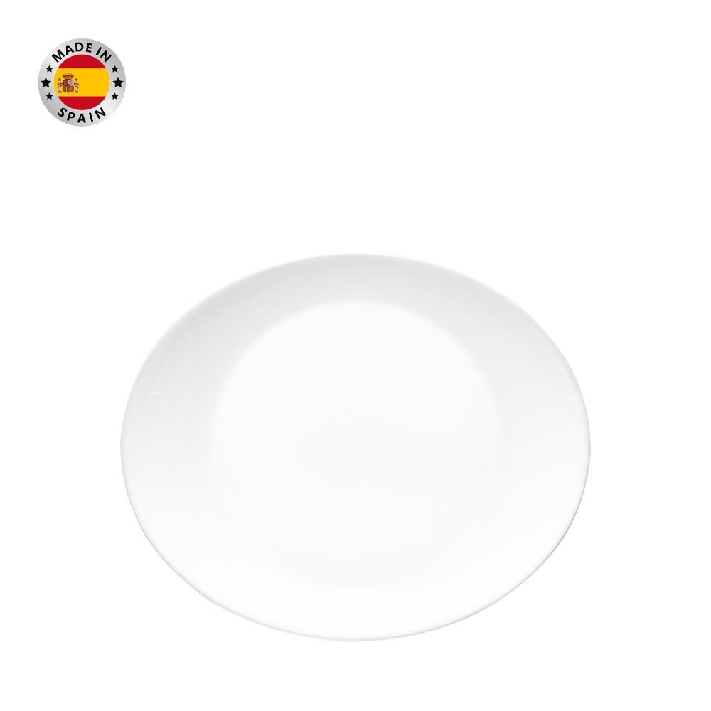 Đĩa thủy tinh oval lớn Prometeo 32 x 26 cm