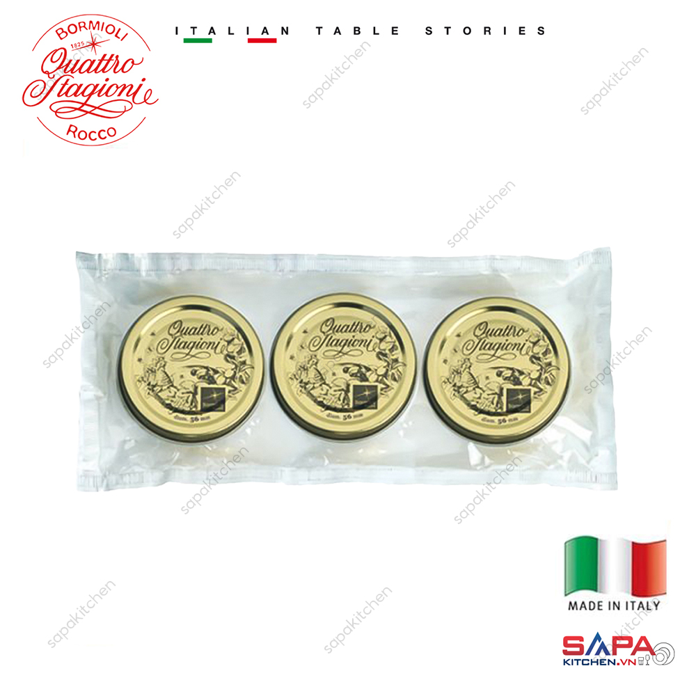 Bộ 3 nắp vặn Quattro 56mm