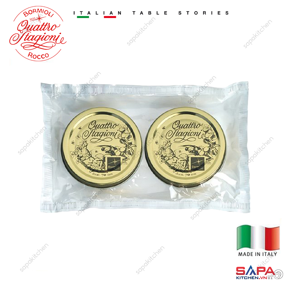 Bộ 2 nắp vặn Quattro 70mm