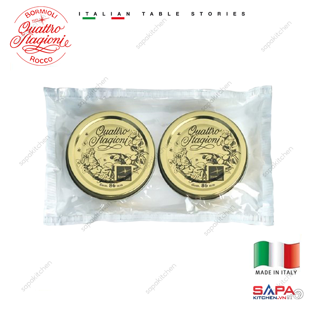 Bộ 2 nắp vặn Quattro 86mm