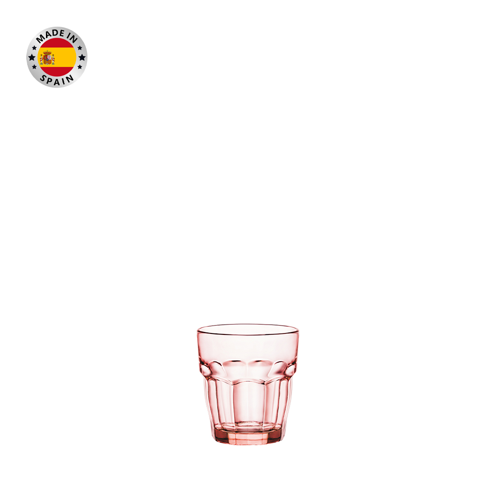 Ly thủy tinh chịu nhiệt Rock bar 27 cl hồng đào