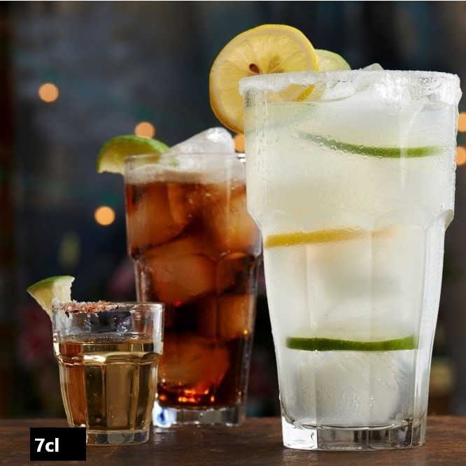 Ly shot thủy tinh chịu nhiệt Rock bar 7 cl