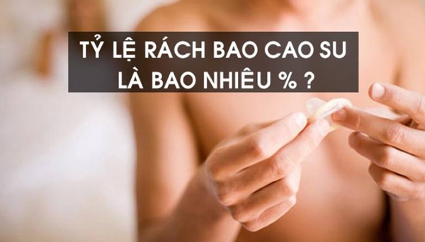 Tỷ lệ rách bao cao su là bao nhiêu?