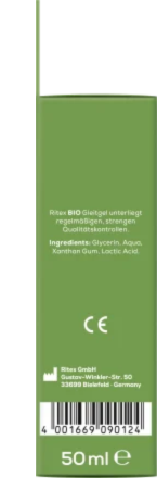 BIO - GEL BÔI TRƠN THỰC VẬT (TUÝP 50ML), TẶNG kèm 01 hộp Lust (3C)