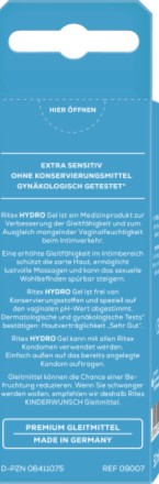 HYDRO - GEL BÔI TRƠN GỐC NƯỚC (TUÝP 50ML), TẶNG kèm 01 hộp Lust (3C)