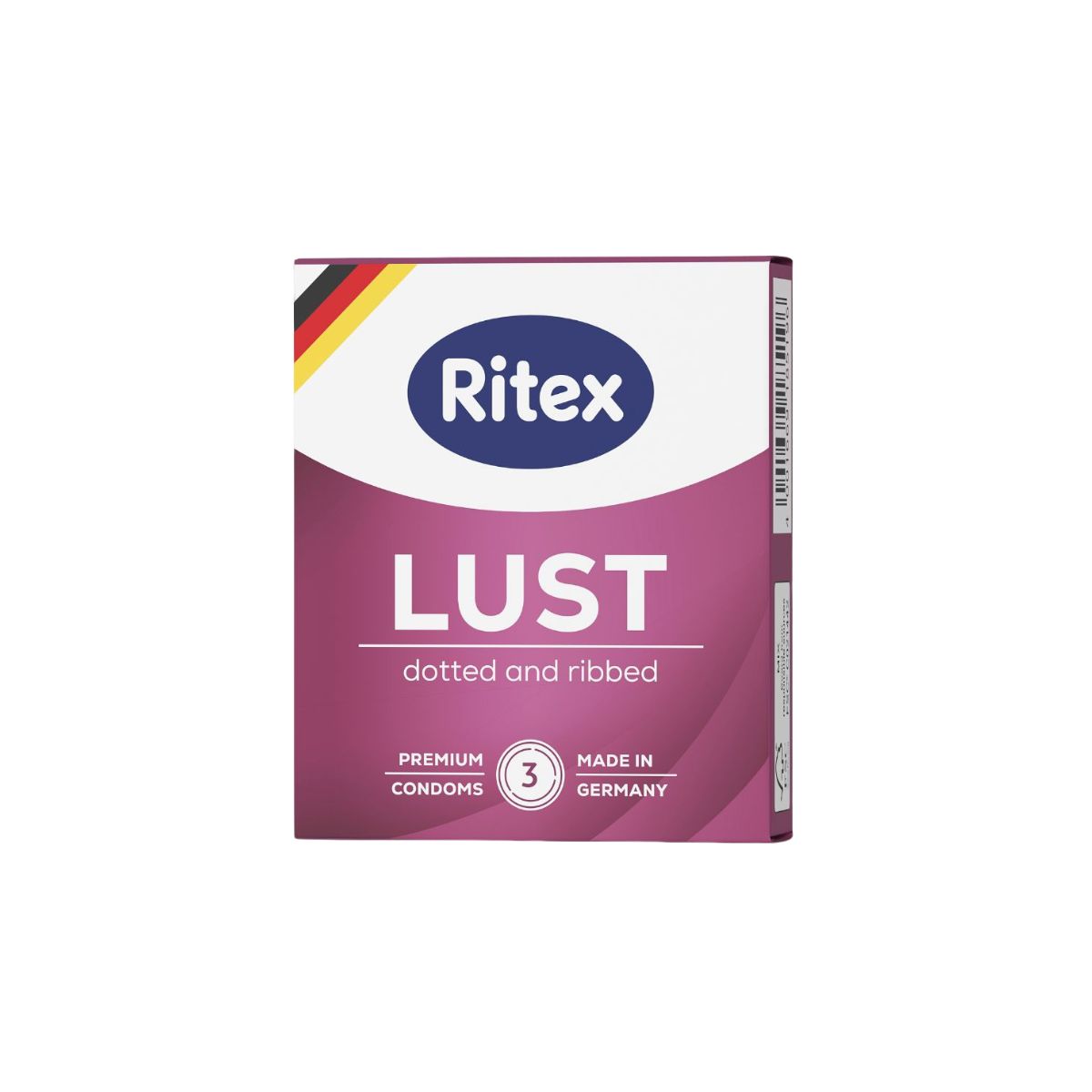 LUST - GÂN GAI, chấm nổi đan xen toàn bao (Hộp 3C), tặng kèm dao cạo râu