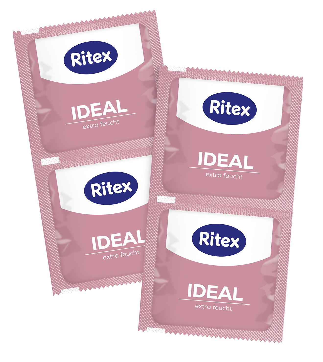 IDEAL - SIÊU ẨM ƯỚT, gấp đôi gel bôi trơn (Hộp 3 chiếc), tặng dao cao râu