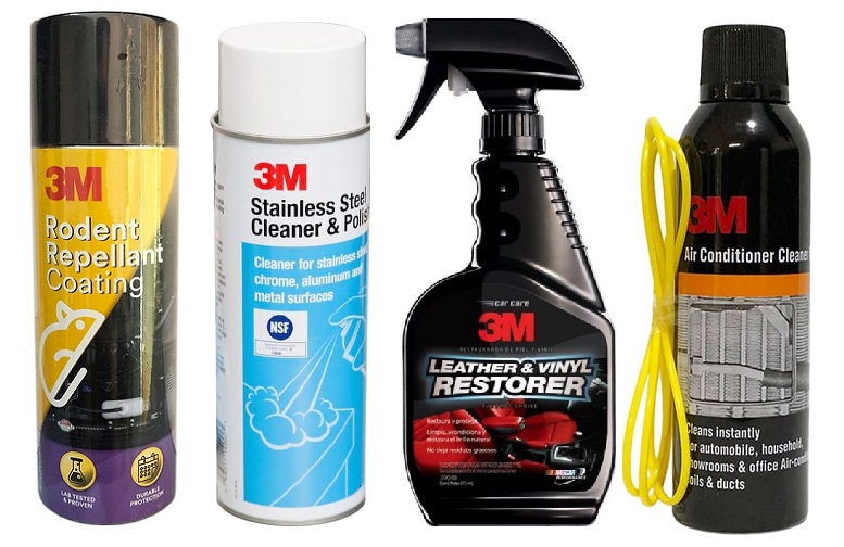 [Tổng hợp] Chai xịt 3M dung dịch tẩy ố, tẩy keo, nhựa đường, chống chuột chính hãng