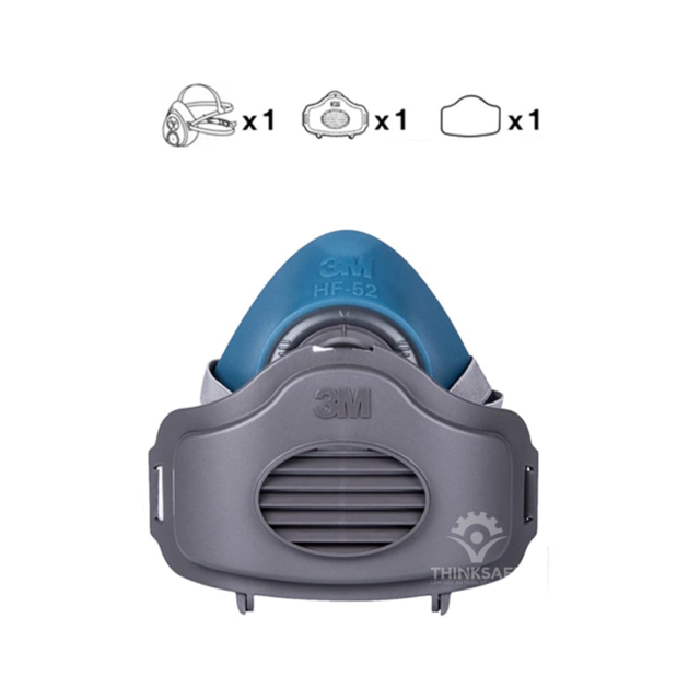 Bộ mặt nạ phòng độc 3M HF52 kèm tấm lọc 3M 3744K