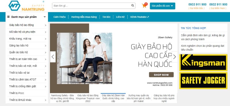 shop bán giày bảo hộ jogger