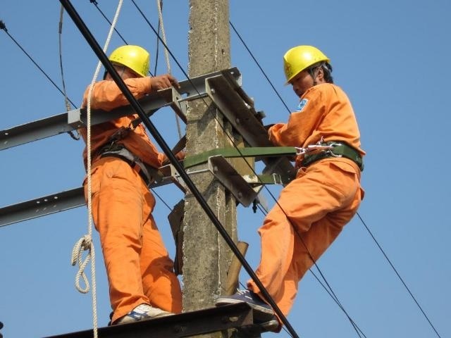 Dây đai an toàn điện lực dùng cho thợ điện 