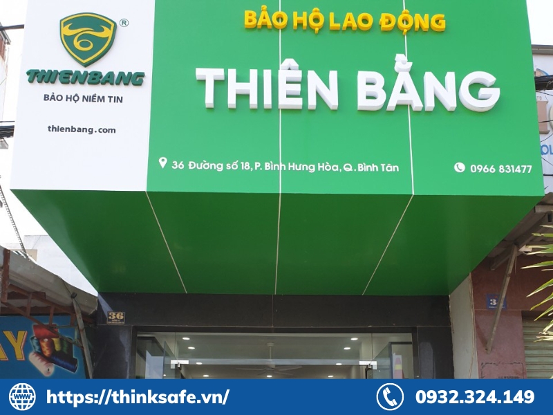 Mặt tiền công ty cổ phần quốc tế Thiên Bằng