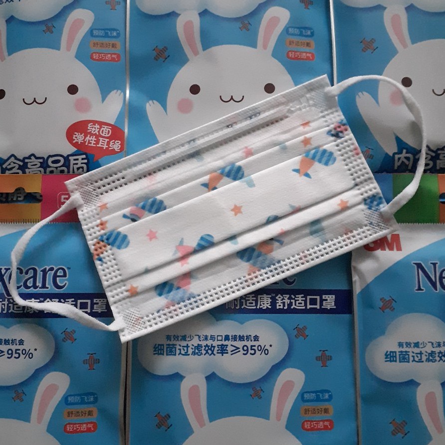 Khẩu trang cho bé từ 1 tuổi - 3M Nextcare