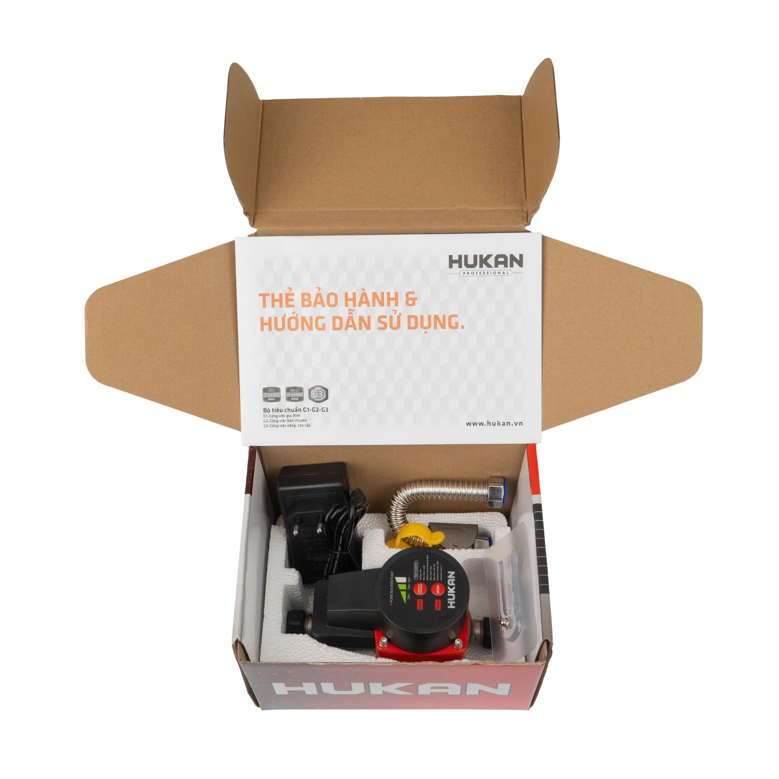 Bơm tăng áp mini HUKAN THT153979 - Chuyên dùng 1 thiết bị