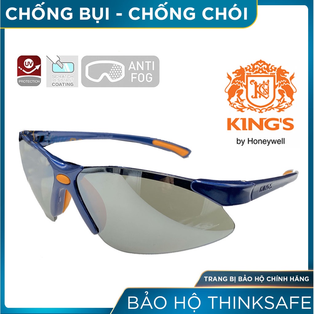 Kính bảo hộ chống bụi KY311 kính chống bụi chống tia UV đi đường chống mờ sương Kính chống bụi chính hãng - THINKSAFE