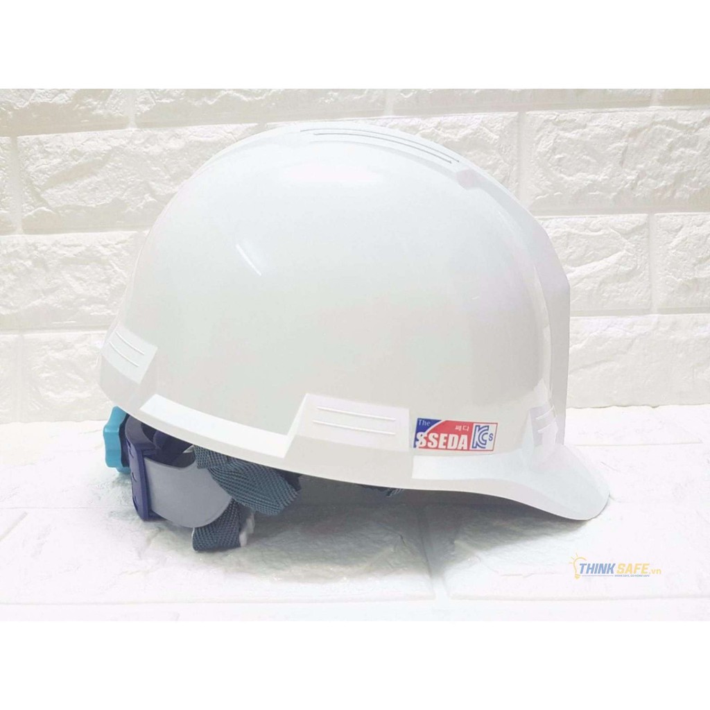 Nón bảo hộ Sseda 4 Hàn Quốc, mũ bảo vệ đầu, chống va đập, có núm vặn - THINKSAFE