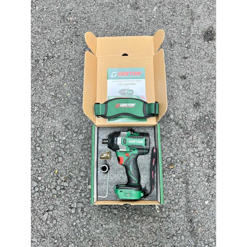 Thân máy siết mở Bulong Dekton 850N.m M21-IW850Pro Siêu Mạnh Động cơ Brushless 2024 Chân Pin Phổ Thông Makita