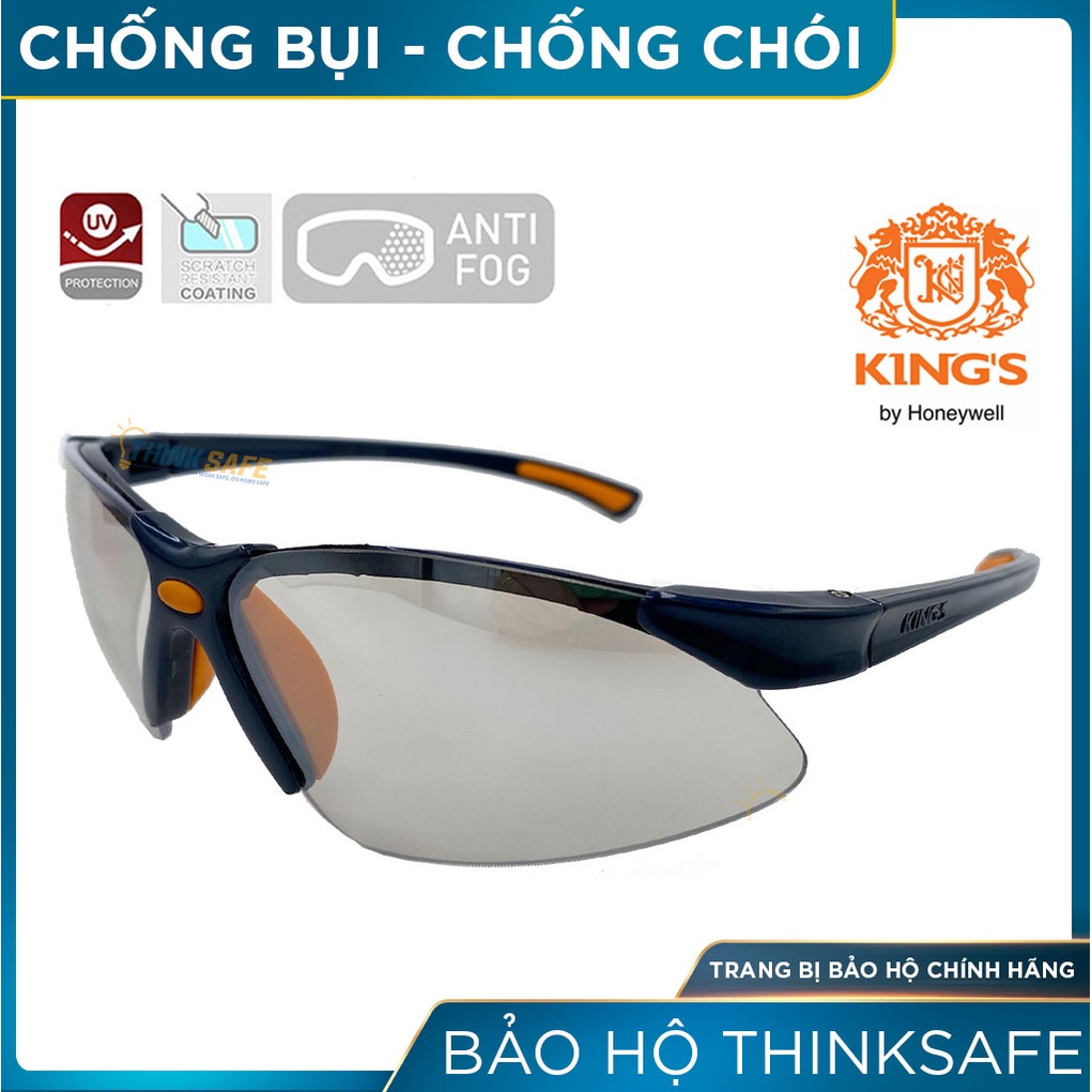 Kính bảo hộ chống bụi KY311 kính chống bụi chống tia UV đi đường chống mờ sương Kính chống bụi chính hãng - THINKSAFE