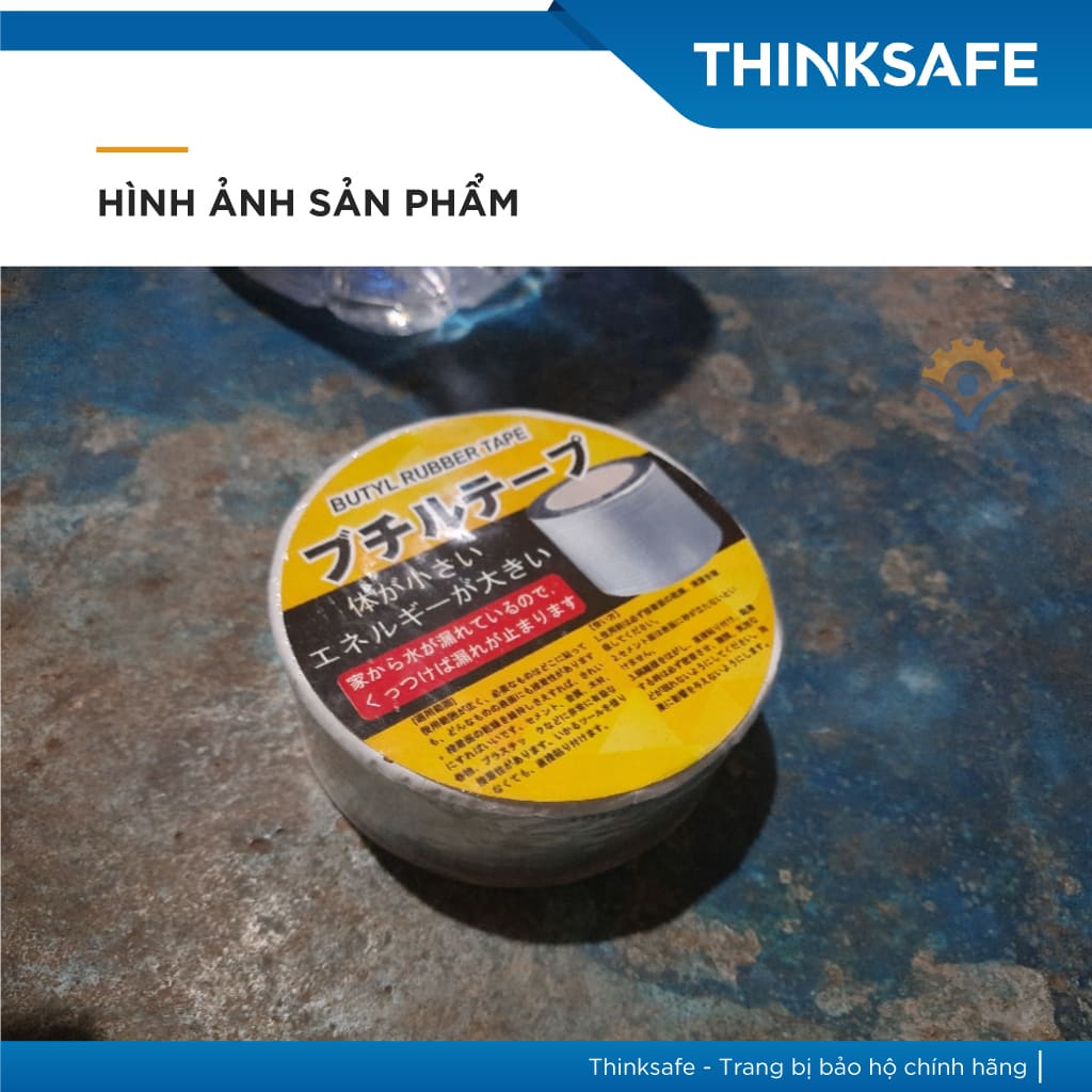 Băng keo chống thấm siêu dính Nhật Bản, keo dính chống nước, chịu nhiệt, bền độ dính cao - THINKSAFE