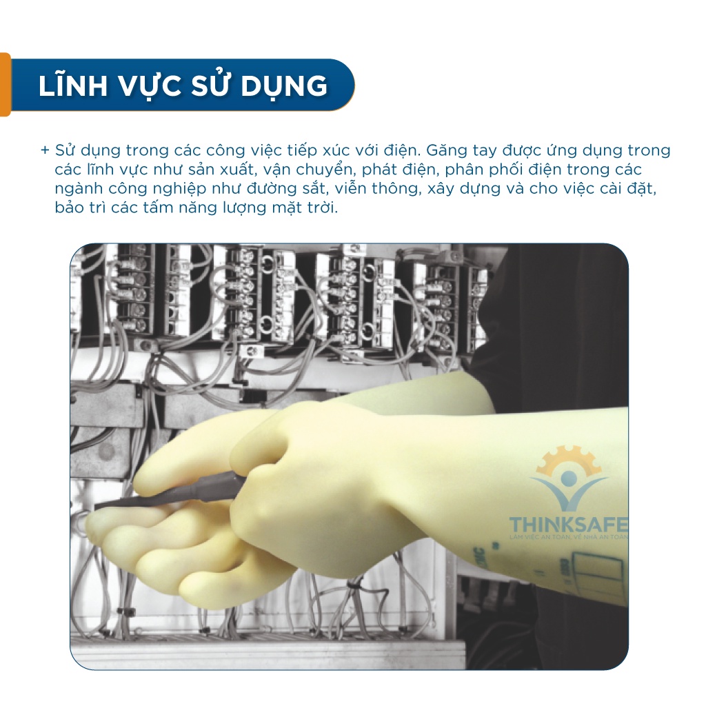 Găng tay cách điện hạ áp 500V Regeltex Class 00