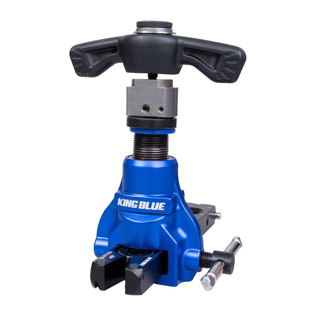 Bộ loe ống đồng KingBlue KB-C1323 Bộ lã ống hợp kim nhôm bằng tay có thanh trượt định vị, 6 kích thước ống 6-19mm