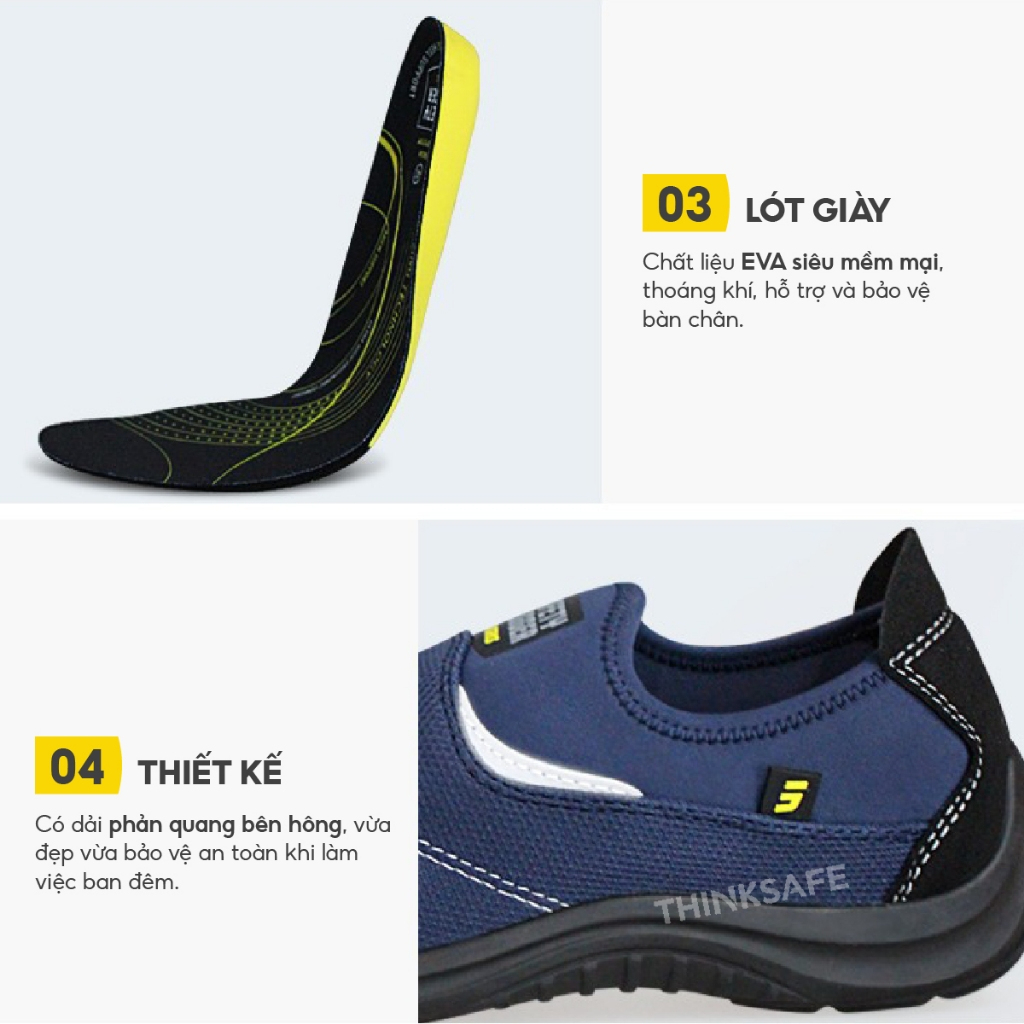 Giày bảo hộ Jogger Yukon Xanh