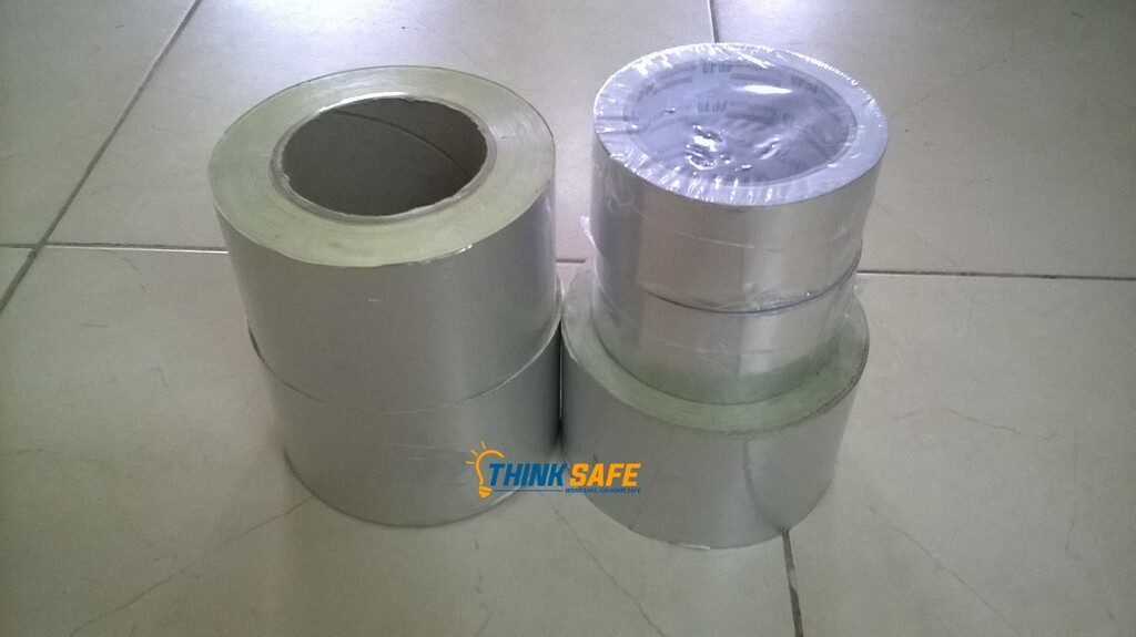 Băng keo bạc cách nhiệt 1 mặt