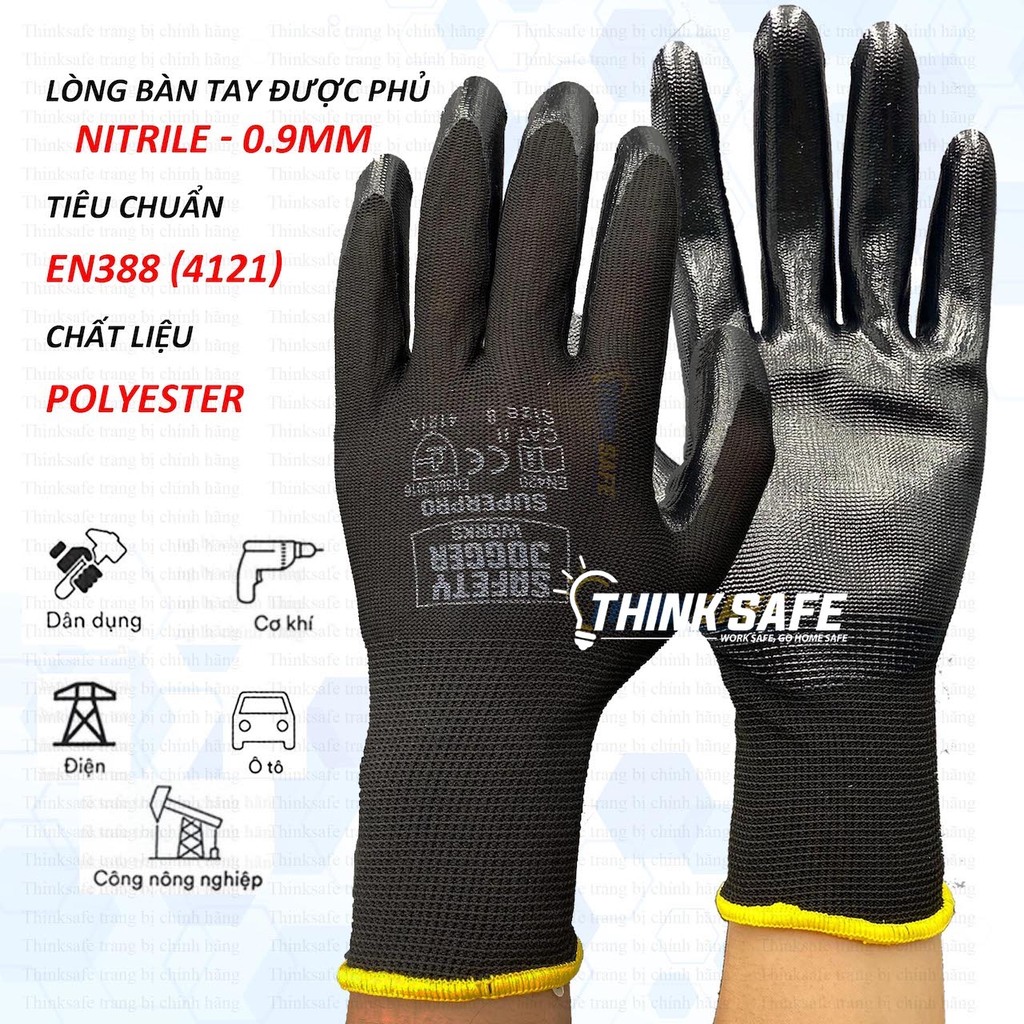 Găng tay chống dầu Jogger Superpro 4121