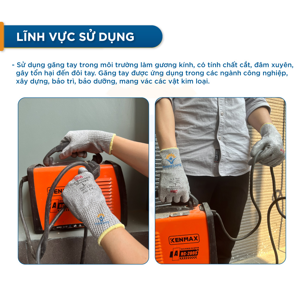 Găng tay chống cắt cấp độ 5 - LV5