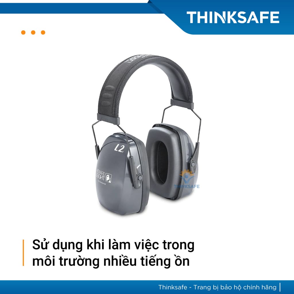 Chụp tai chống ồn Leightning L2F giảm ồn 32 dB chụp giảm ồn bảo vệ tai, giảm ồn cao cấp, thoải mái - THINKSAFE