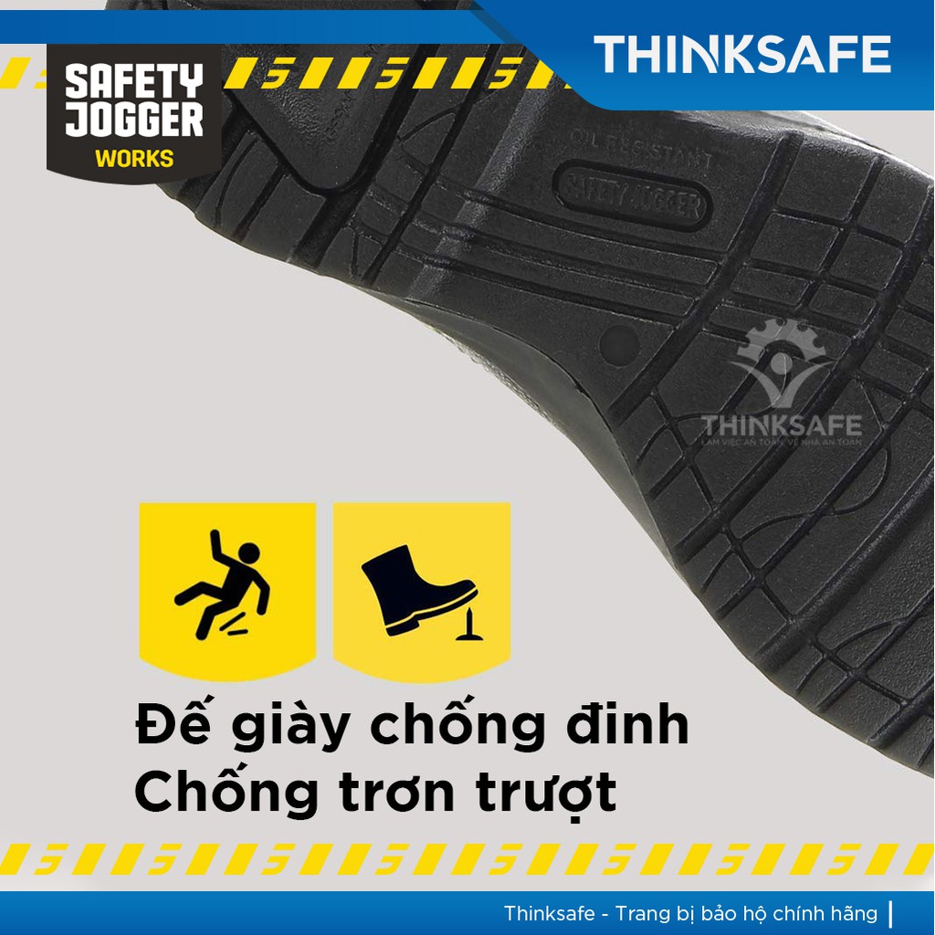 Giày Bảo Hộ Lao Động Nữ Safety Jogger Bestgirl S3 SRC