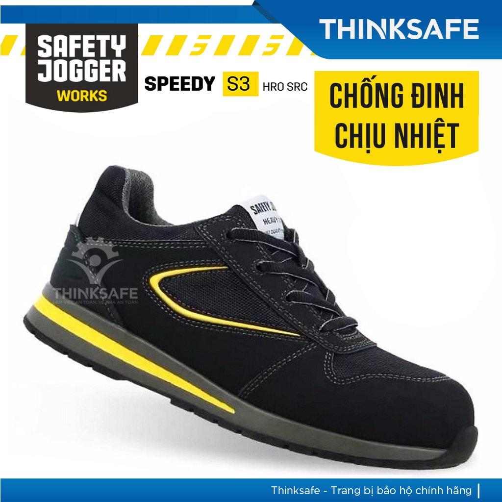 Giày bảo hộ cao cấp Jogger Turbo chống đinh, chống tĩnh điện, siêu nhẹ, chịu nhiệt 300 Giày Jogger chính hãng- THINKSAFE