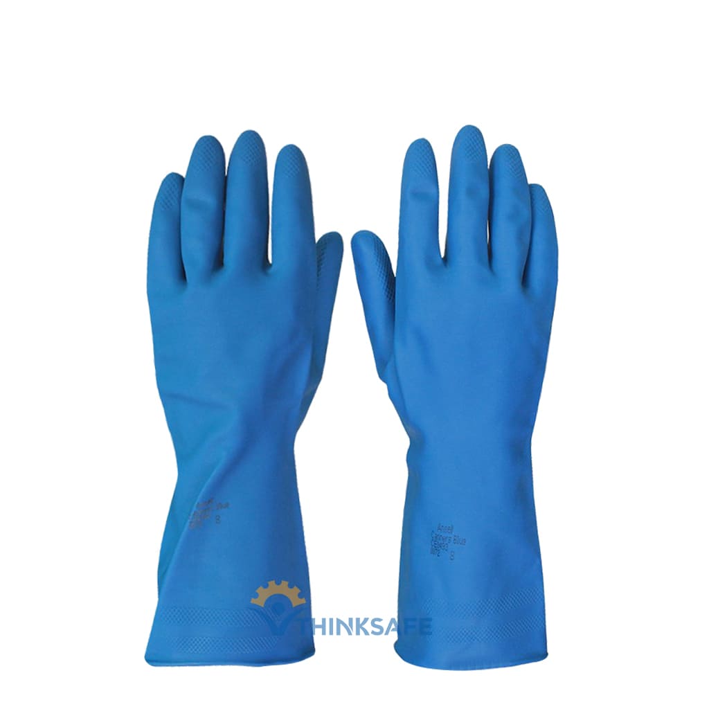 Găng tay chống hoá chất Ansell Blue 14-896