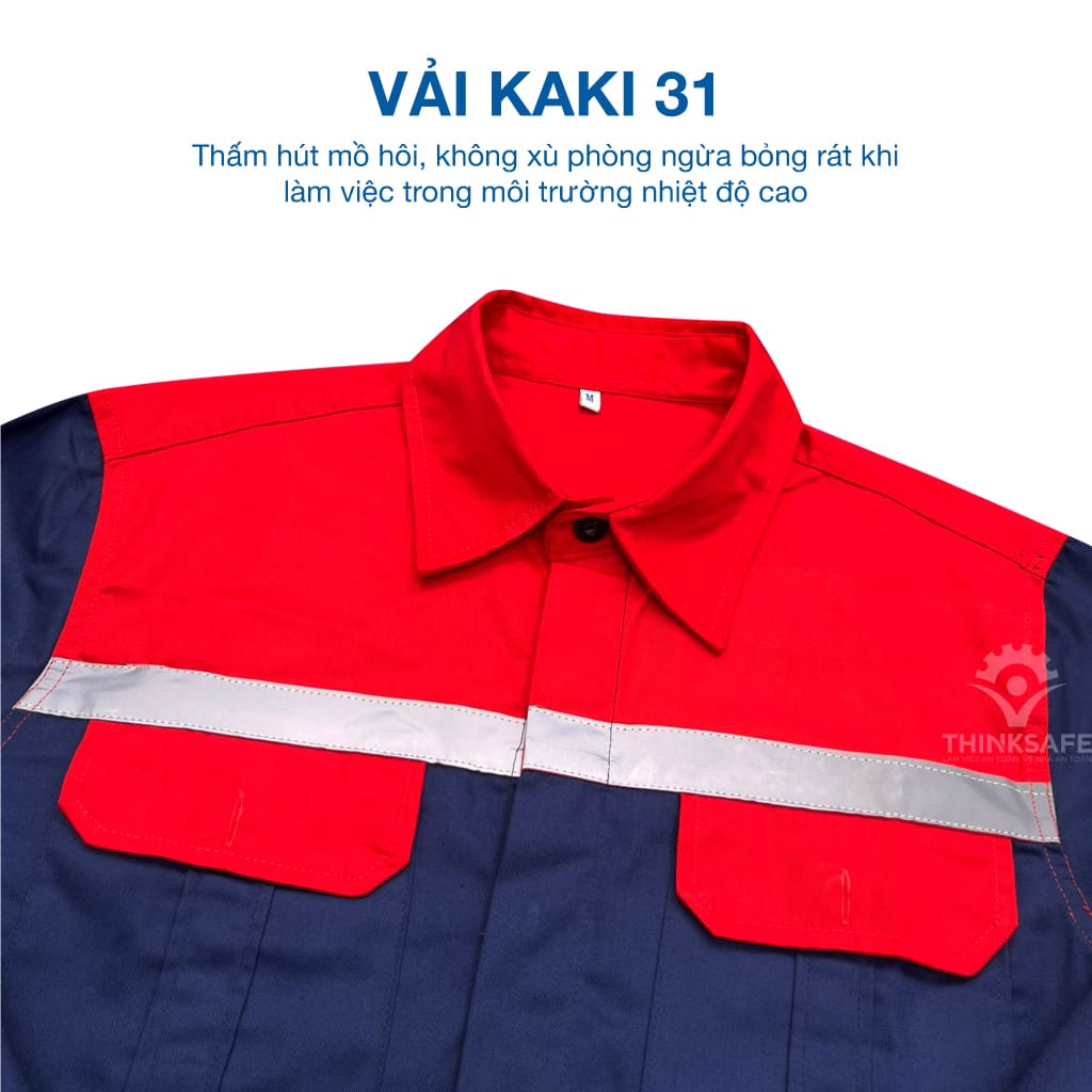 Quần áo bảo hộ lao động Kaki TSD14