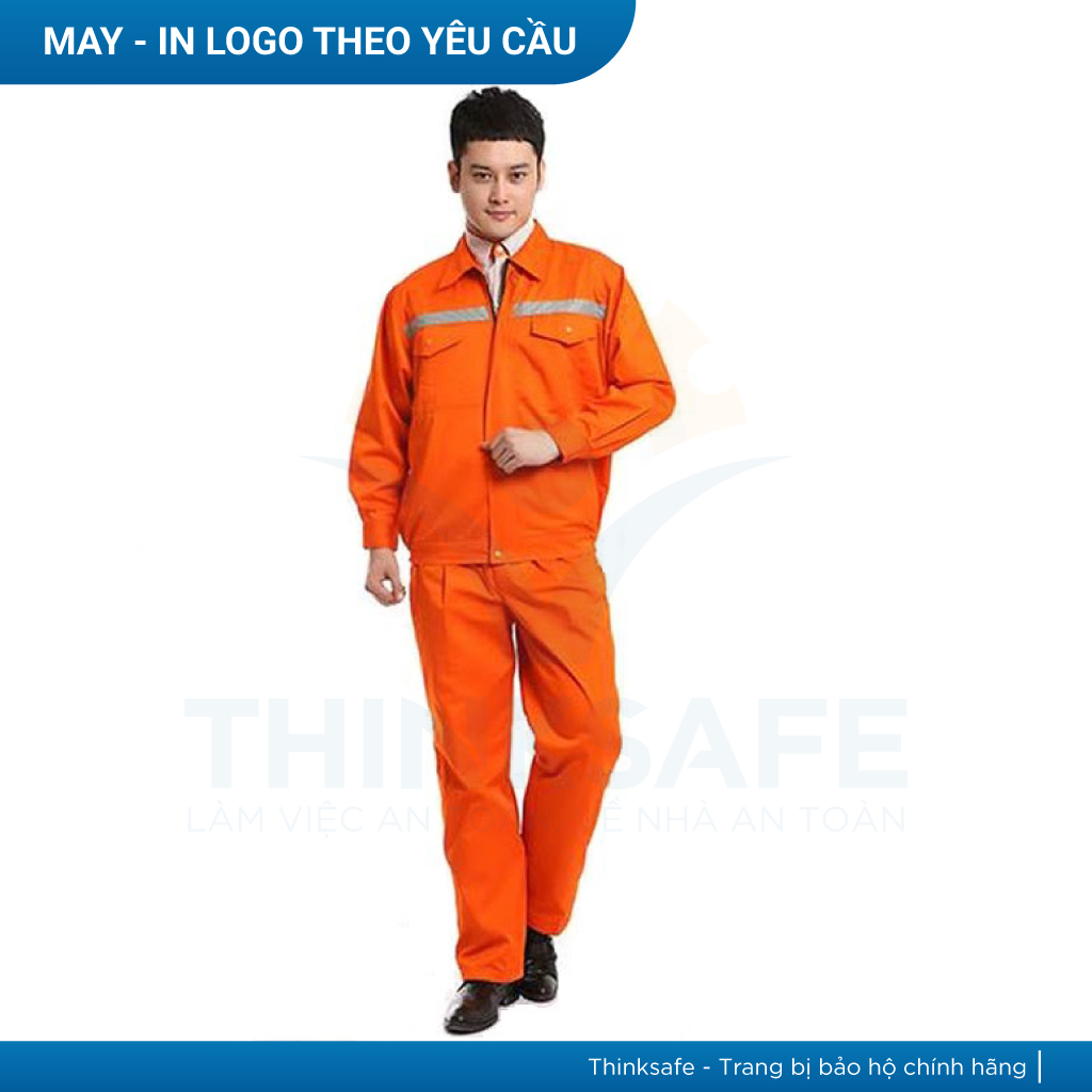 Quần áo điện lực DL 01 | Nhận may in logo đồng phục lao động