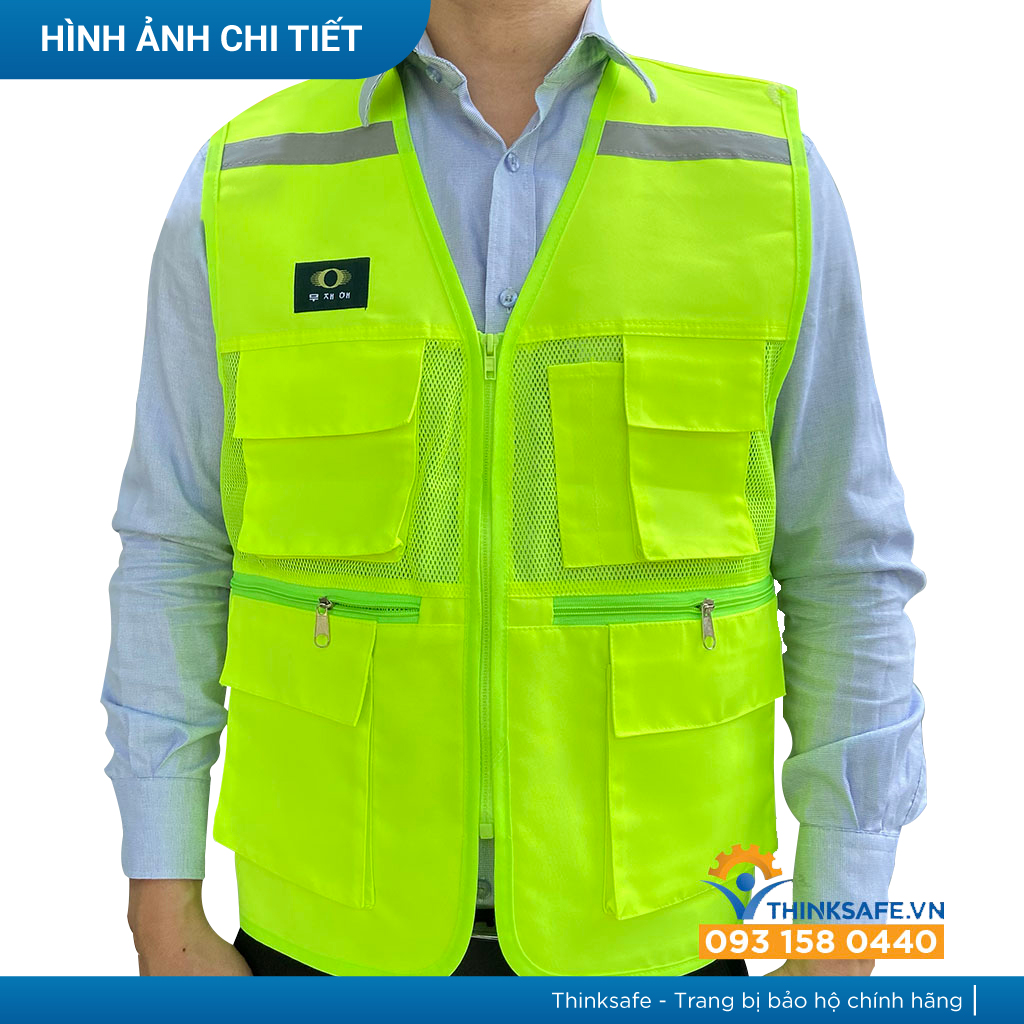 Áo phản quang gile Hàn Quốc TSG02