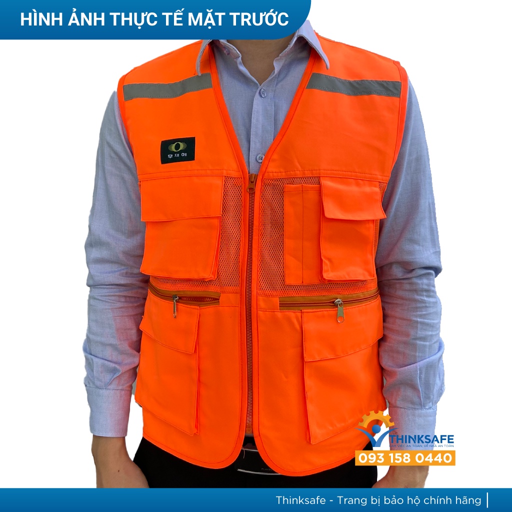 Áo phản quang gile Hàn Quốc TSG02