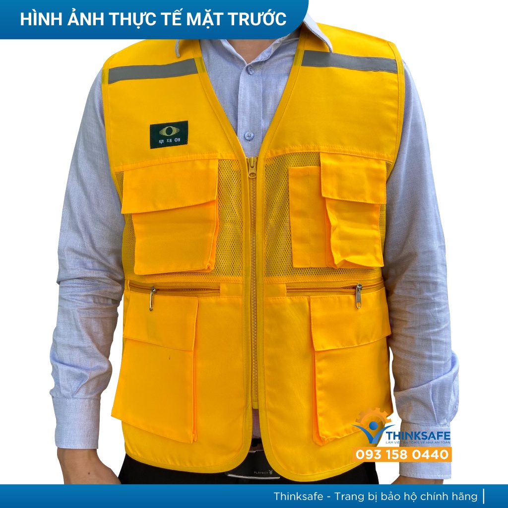 Áo phản quang gile Hàn Quốc TSG02