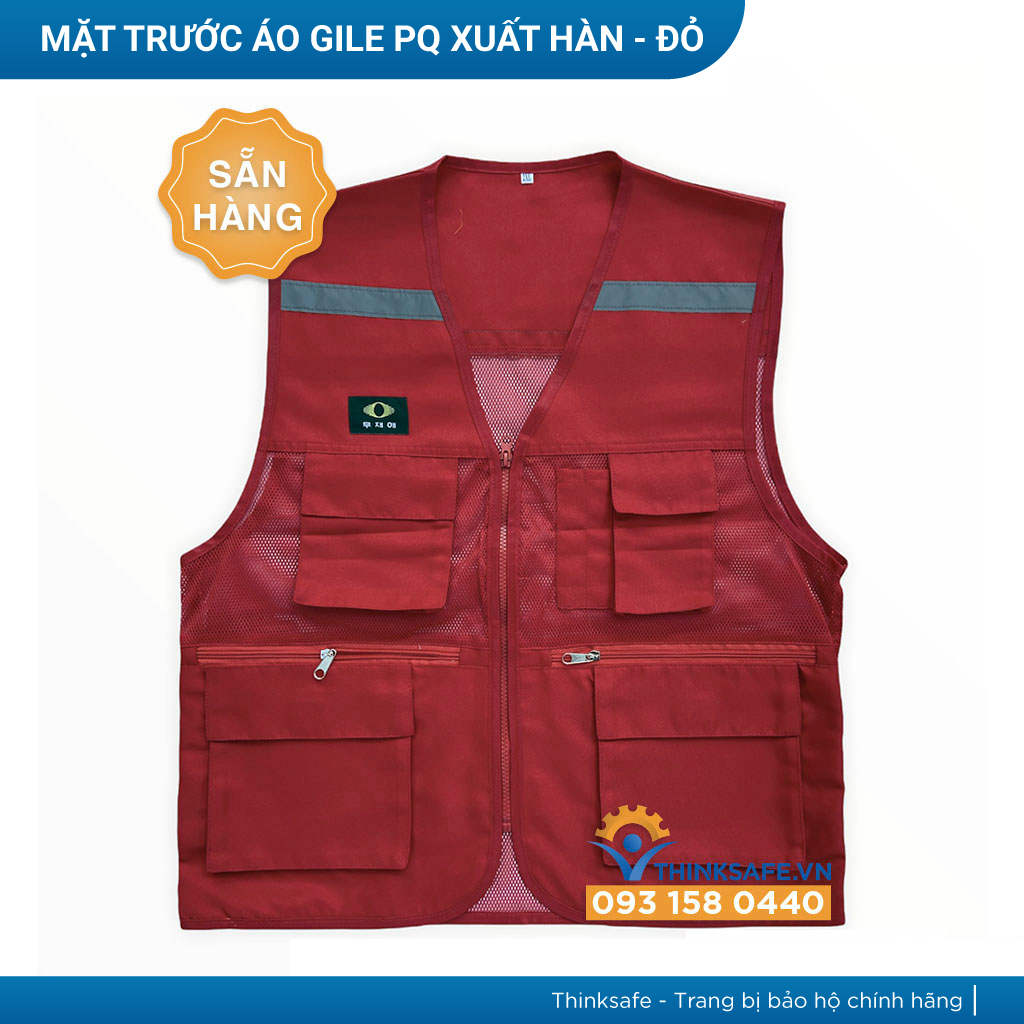 Áo phản quang gile Hàn Quốc TSG01