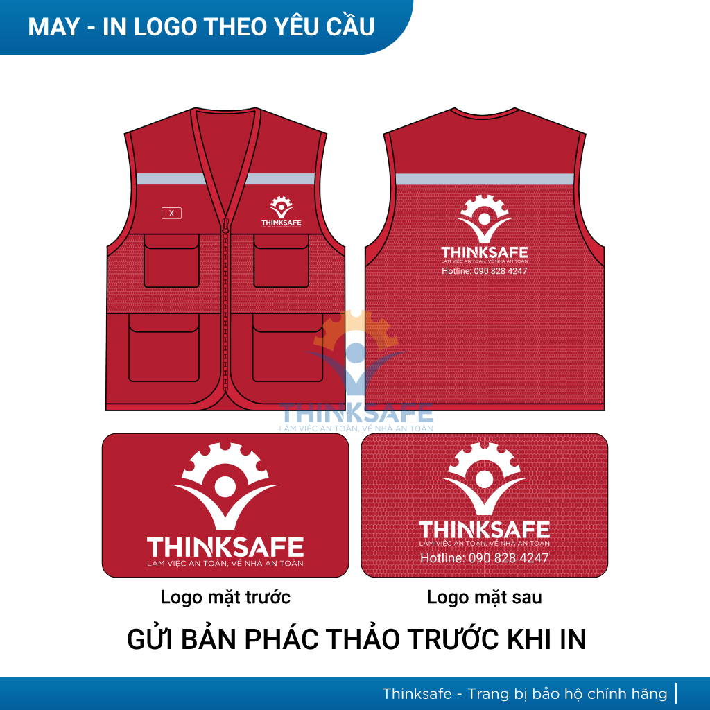 Áo phản quang gile Hàn Quốc TSG01