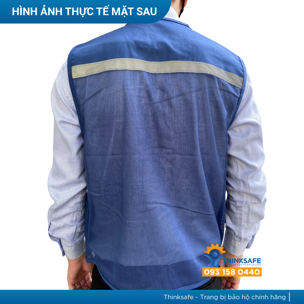 Alibaba Uniform Vest With Logo Áo Phản Quang Gile Kỹ Sư TSG03