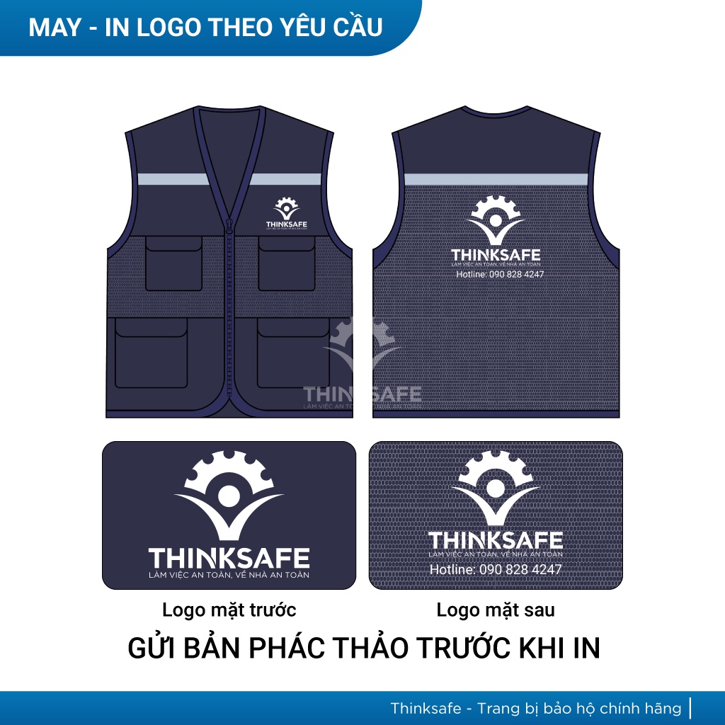 Áo phản quang gile kỹ sư TSG06