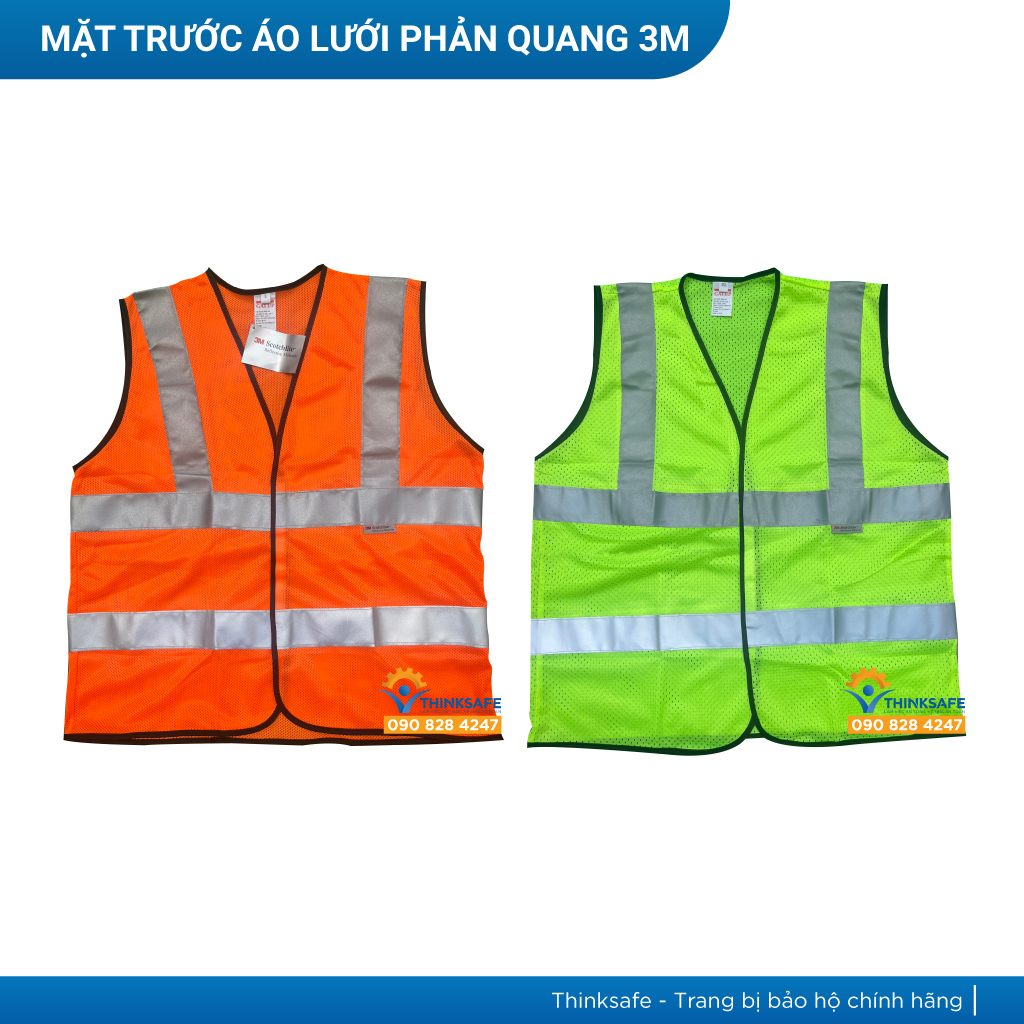 Áo phản quang lưới 3M TS3M