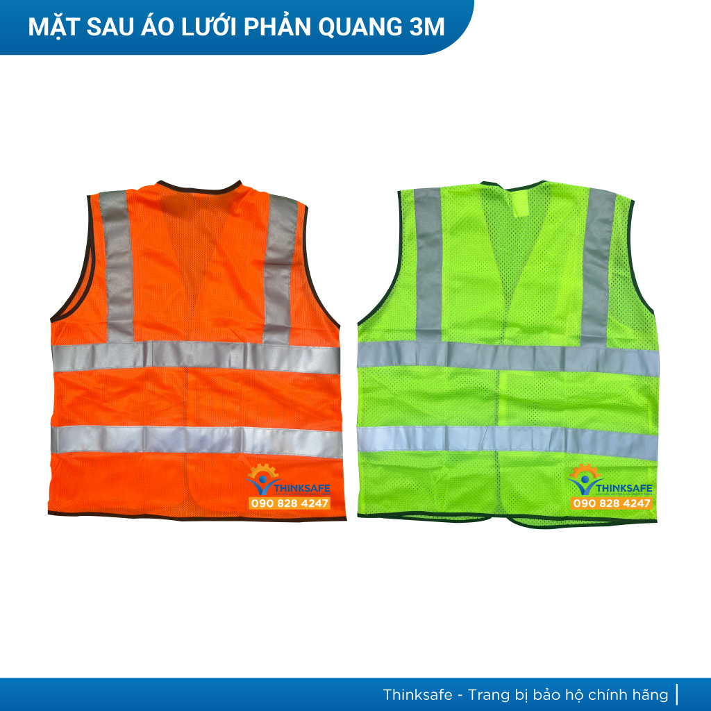 Áo phản quang lưới 3M TS3M